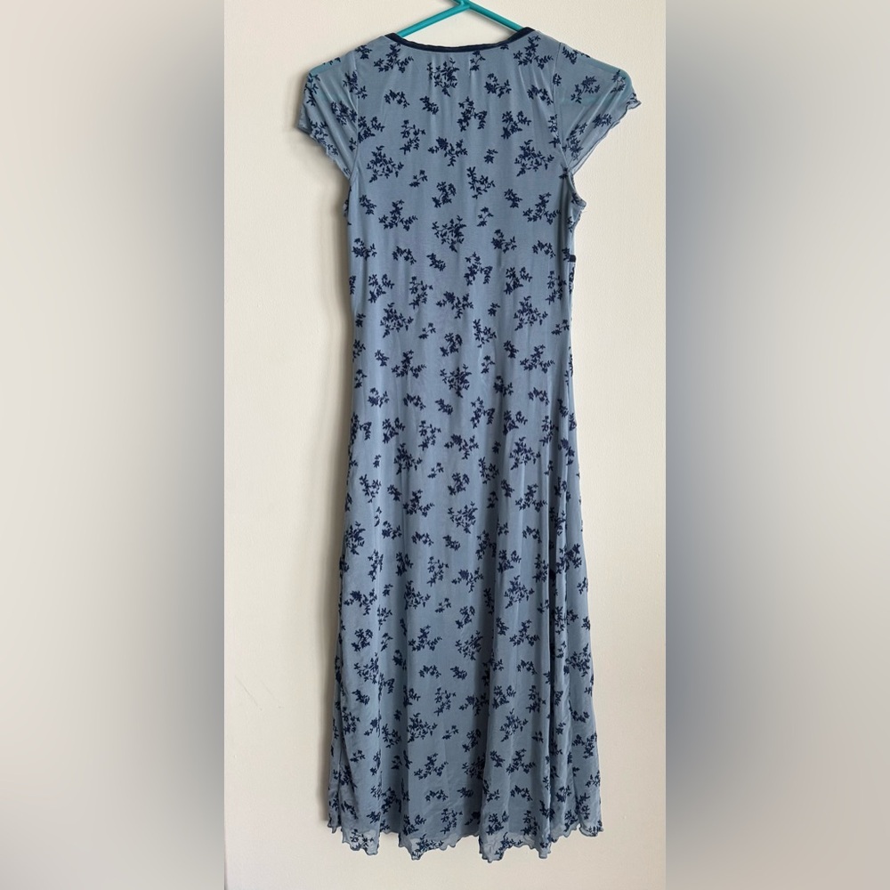 Mahina Light Blue Spring Dress Size Small - Picture 2 of 3